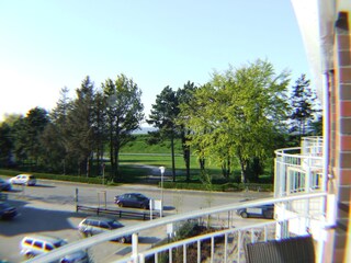Blick vom Balkon Richtung Nordsee