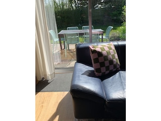 Blick auf die Terrasse