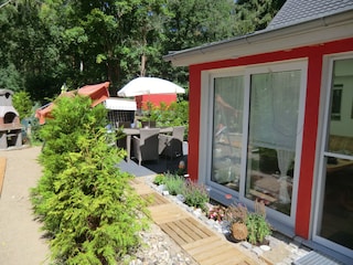 Terrasse und Wintergarten