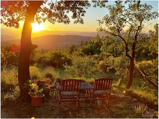 Sonnenuntergänge wie gemalt