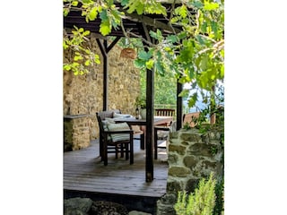 Freisitz mit Schatten