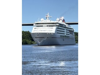 Traumschiff auf dem NOK