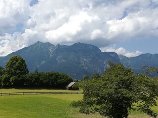 Blick vom Balkon auf Kramer und Königstand