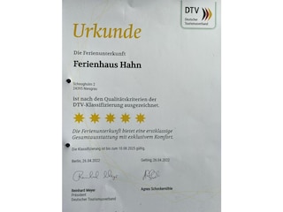 unsere erneute Urkunde vom DTV