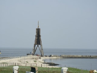 Deichradweg nach Wremen Richtung Bremerhaven