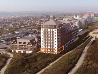 Appartement Cadzand-Bad Buitenaudio-opname 3