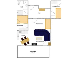 Ferienwohnung Ahlbeck (Usedom) Grundriss 15