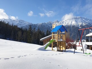 View from the tarrace in the winter