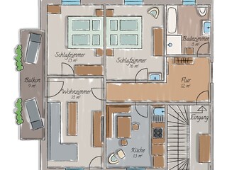 Holiday house Pfronten Floor Plan 30