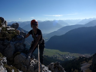 Climbing in the Tannheimer
