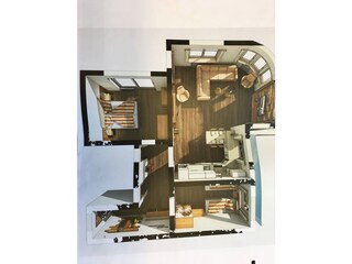 Appartamento per vacanze Riezlern Pianta del piano 13