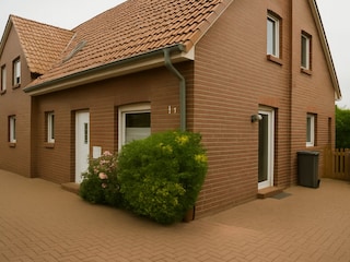 Ferienhaus Hooksiel Außenaufnahme 2