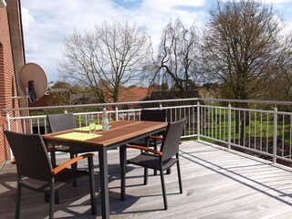 Balkon zum Garten