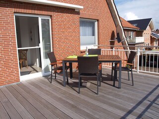 Balkon zum Garten