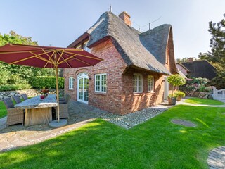 Haus mit Blick auf die Terrasse
