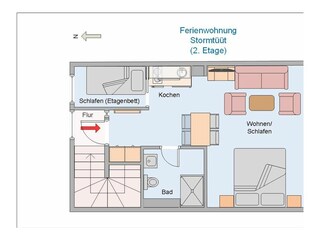 Appartamento per vacanze Wangerooge Registrazione all'aperto 20