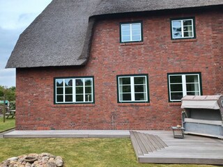 Blick auf das Haus