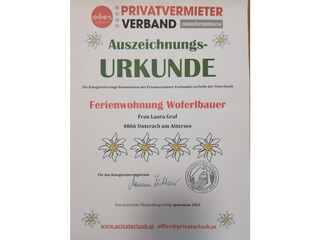 Appartamento per vacanze Unterach am Attersee Documento 27