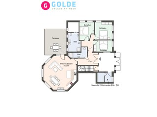 Ferienwohnung St. Peter-Ording Grundriss 45
