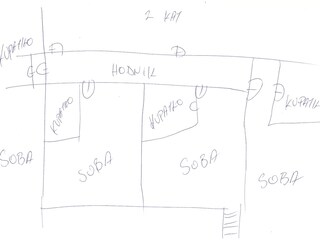 Casa per le vacanze Žminj Pianta del piano 34