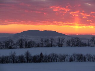 Blick auf Pöhlberg Annaberg-Buchholz