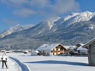 Appartamento per vacanze Krün Registrazione all'aperto 11