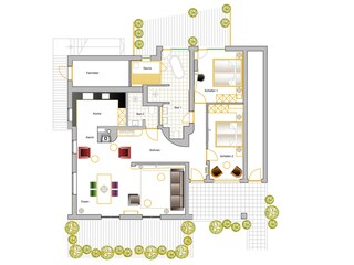 Apartamento de vacaciones Krün Plano de planta 35