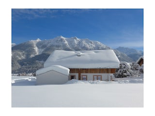 Apartamento de vacaciones Krün Grabación al aire libre 11