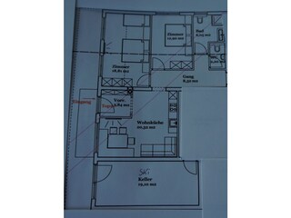 Appartamento per vacanze Ramsau im Zillertal Pianta del piano 21