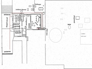 Villa Castagneto Carducci Plan d'étage 14