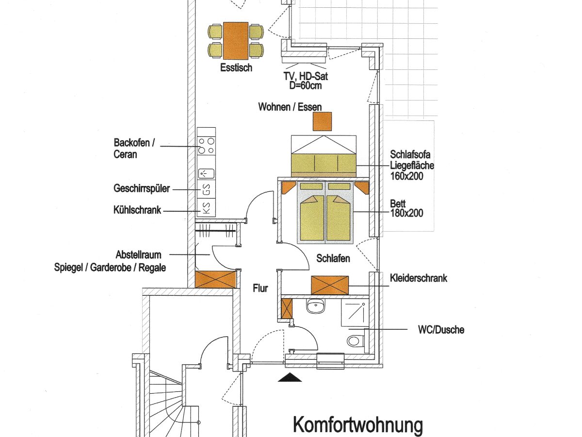 Grundriss Borby