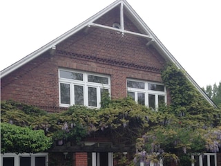 Hof mit Eingang zu den Appartments