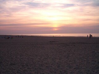 Strandpromenade am Abend