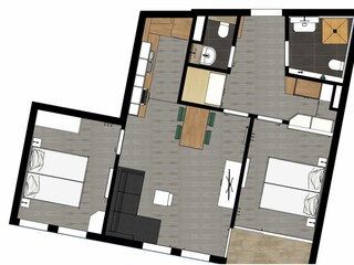 Grundriss (andere Couch)