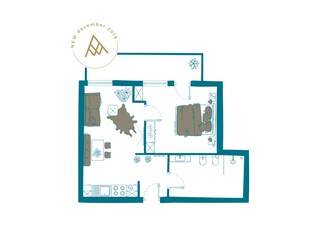 Appartamento per vacanze St. Johann im Ahrntal Pianta del piano 22