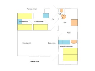 Casa per le vacanze Callantsoog Pianta del piano 21