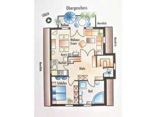 Appartamento per vacanze Göhren Pianta del piano 31