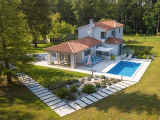 Pool and garden