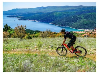 Die Gegend ist besonders gut zum Radfahren geeignet