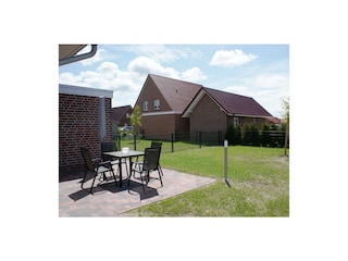 Blickgeschützte Terrasse