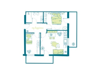 Appartamento per vacanze St. Johann im Ahrntal Caratteristiche 9