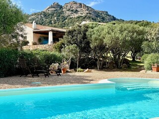 House view with pool