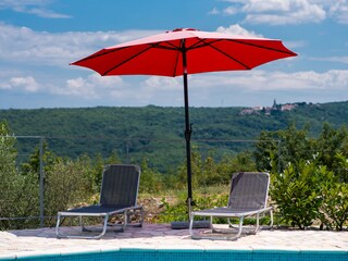 Ferienhaus mit Meerblick und Pool