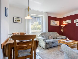 Wohnzimmer und Essbereich