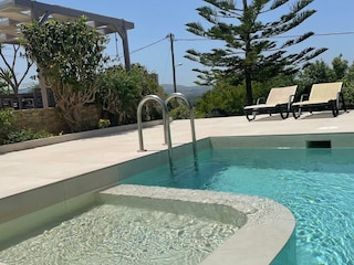 Ferienhaus Perama auf Kreta Schwimmbad 13