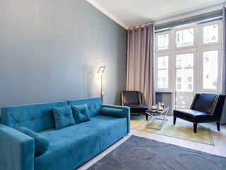 Rathauszimmer mit ausklappbaren  gemütlichen Doppelbett