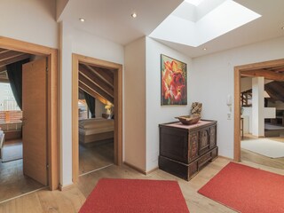 Das Appartement hat 128 qm.