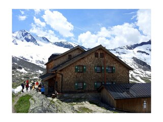 Zittauerhütte im Sommer