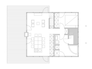 Vakantiehuis Baabe Grondplan 22