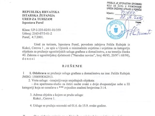 Maison de vacances Porec Document 39